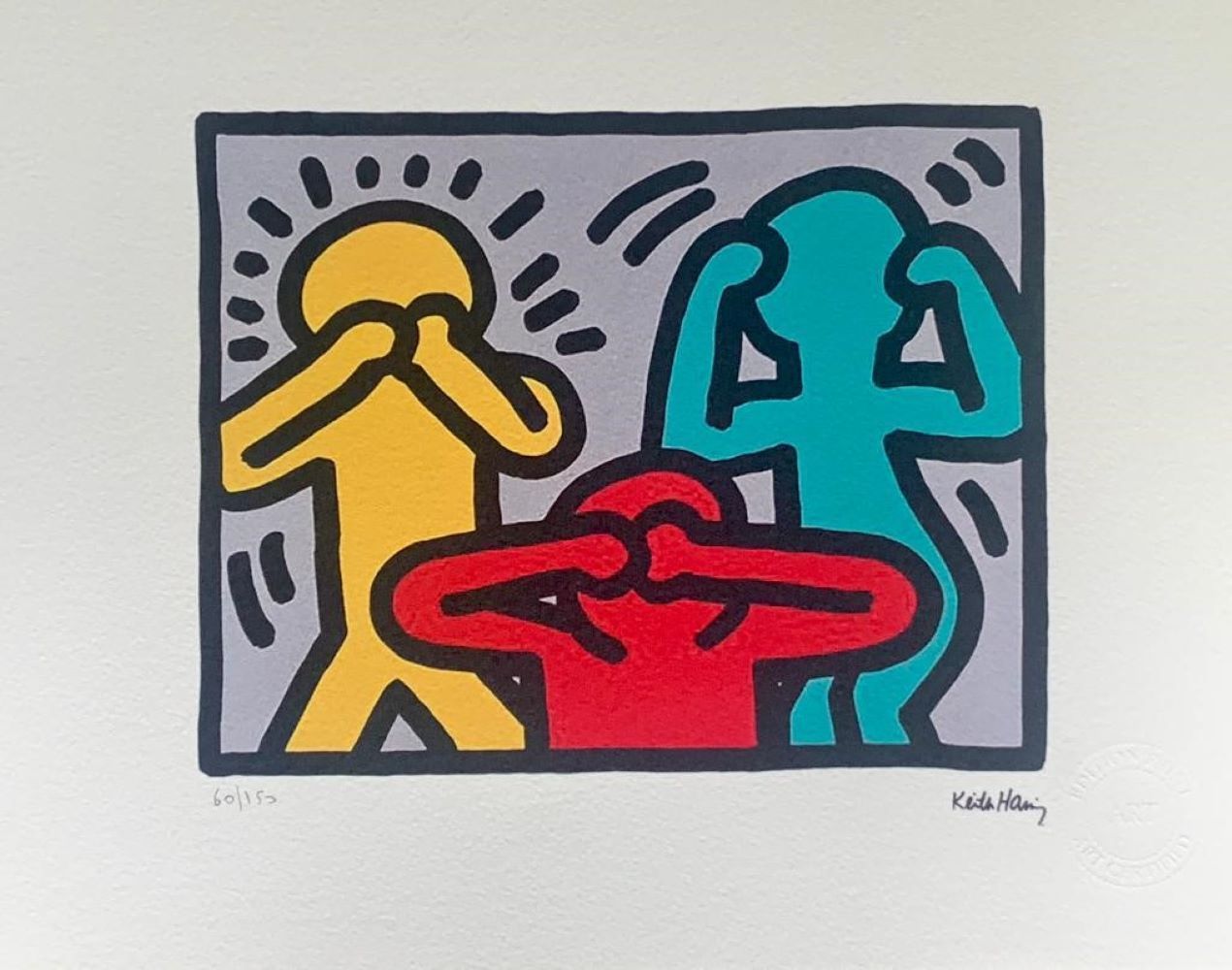 Keith HARING (d'après),