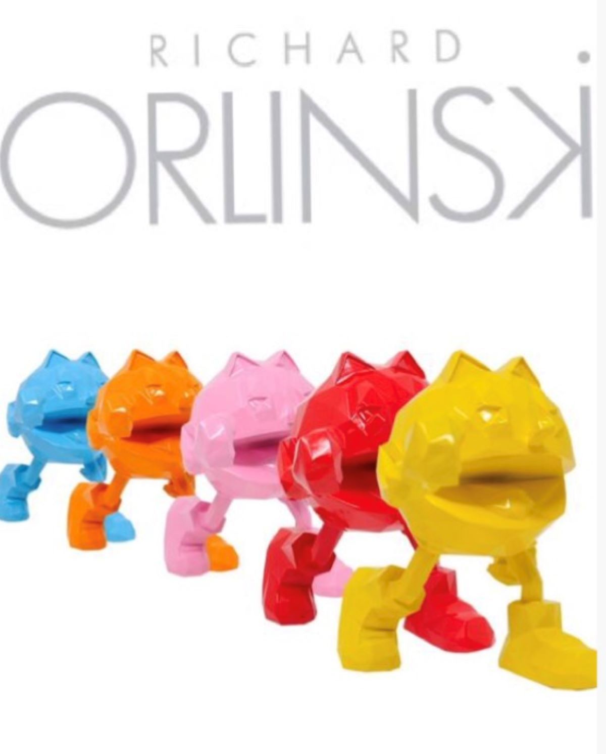 Richard ORLINSKI, set de 5 pac man