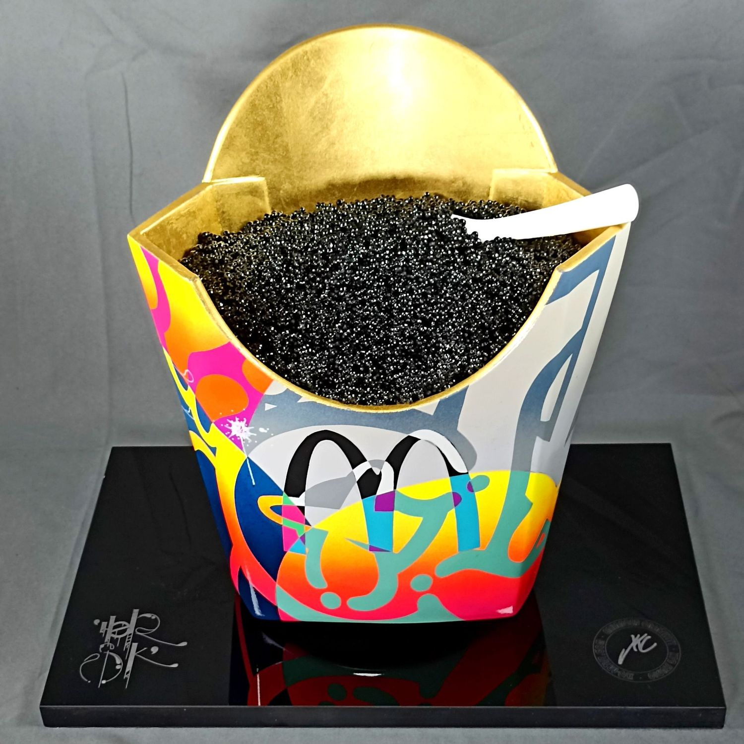 XTC, Mc caviar 30 cm (collaboration avec l'artiste HERSK)