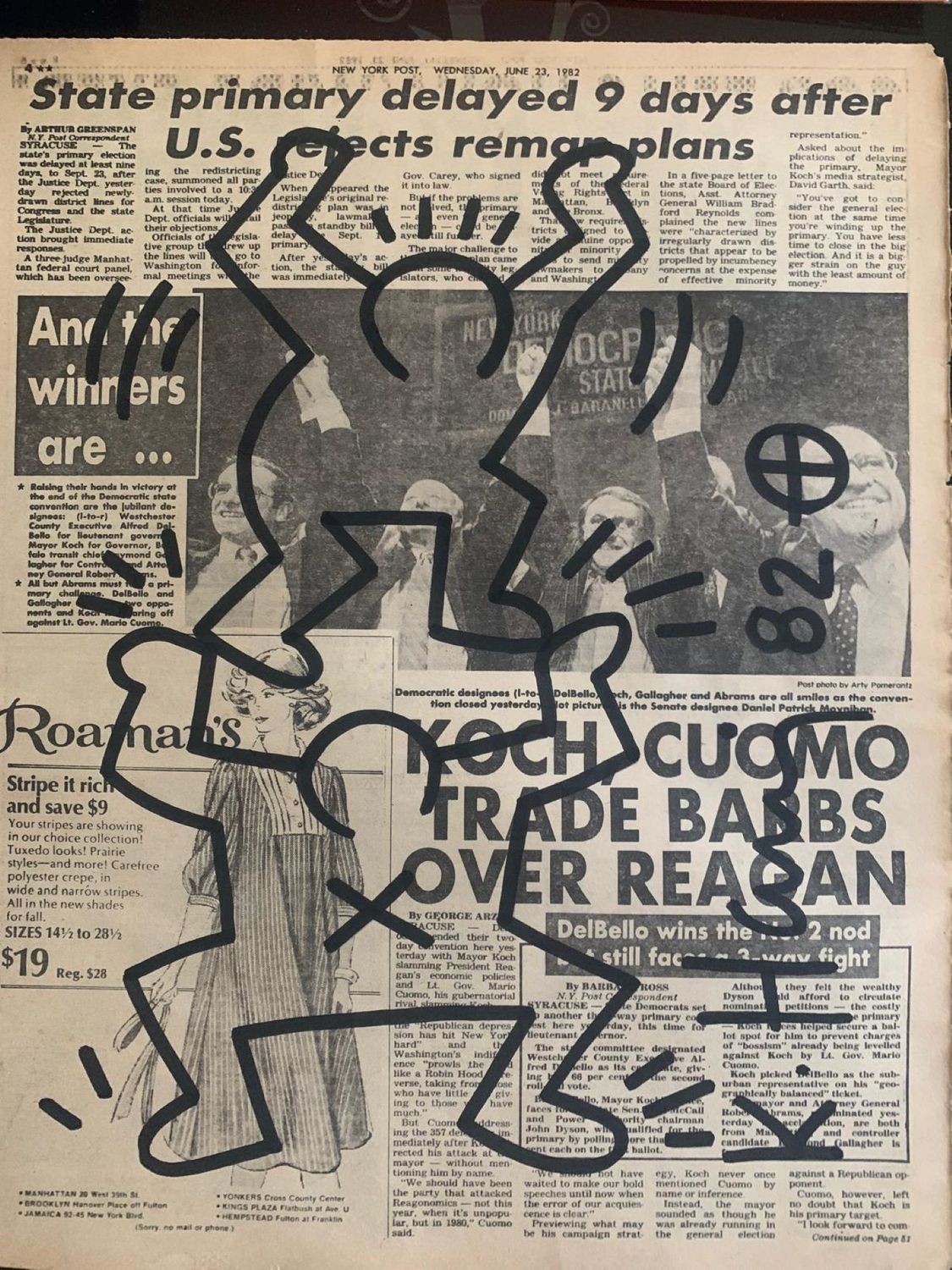 KEITH HARING (attribué à)