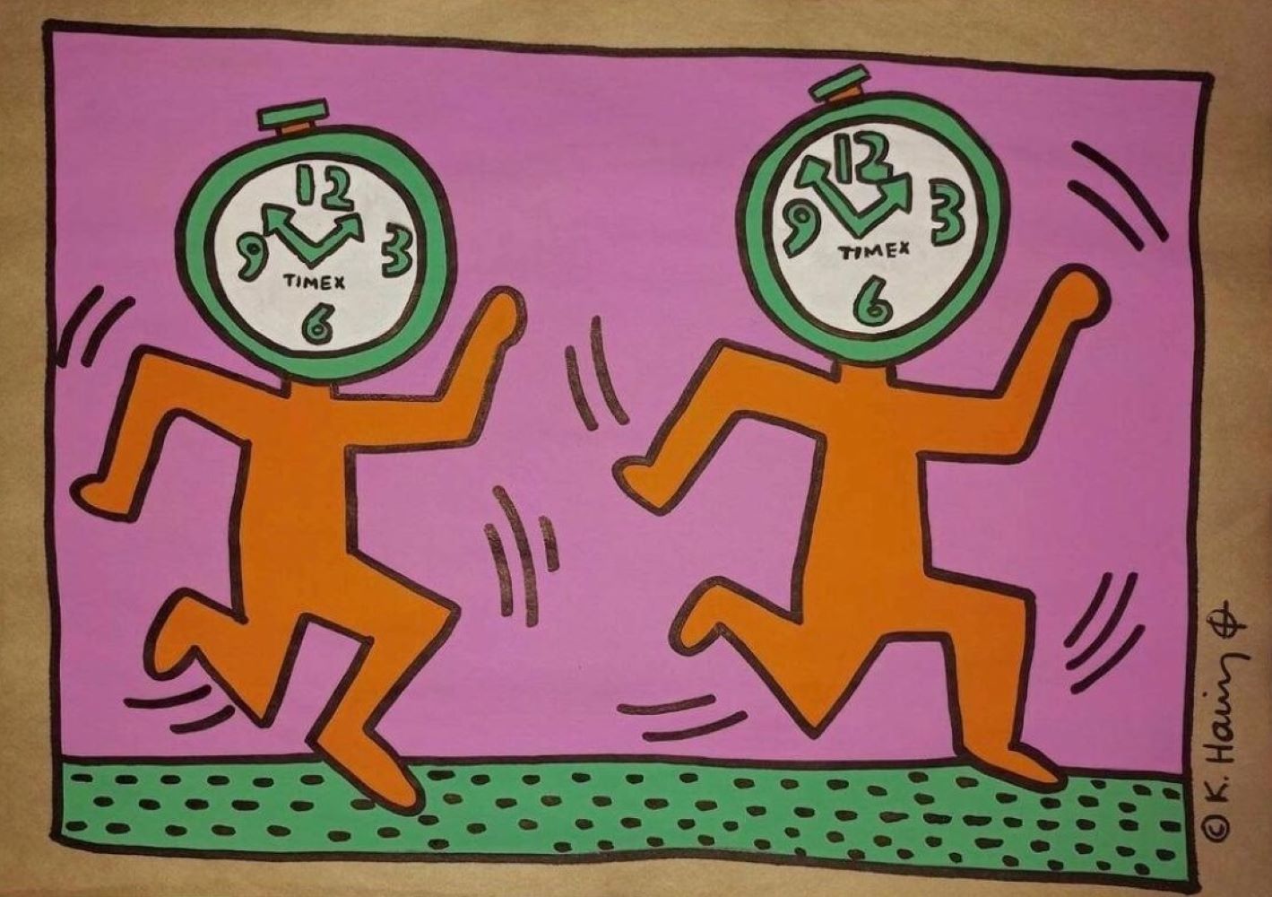 KEITH HARING (attribué à)