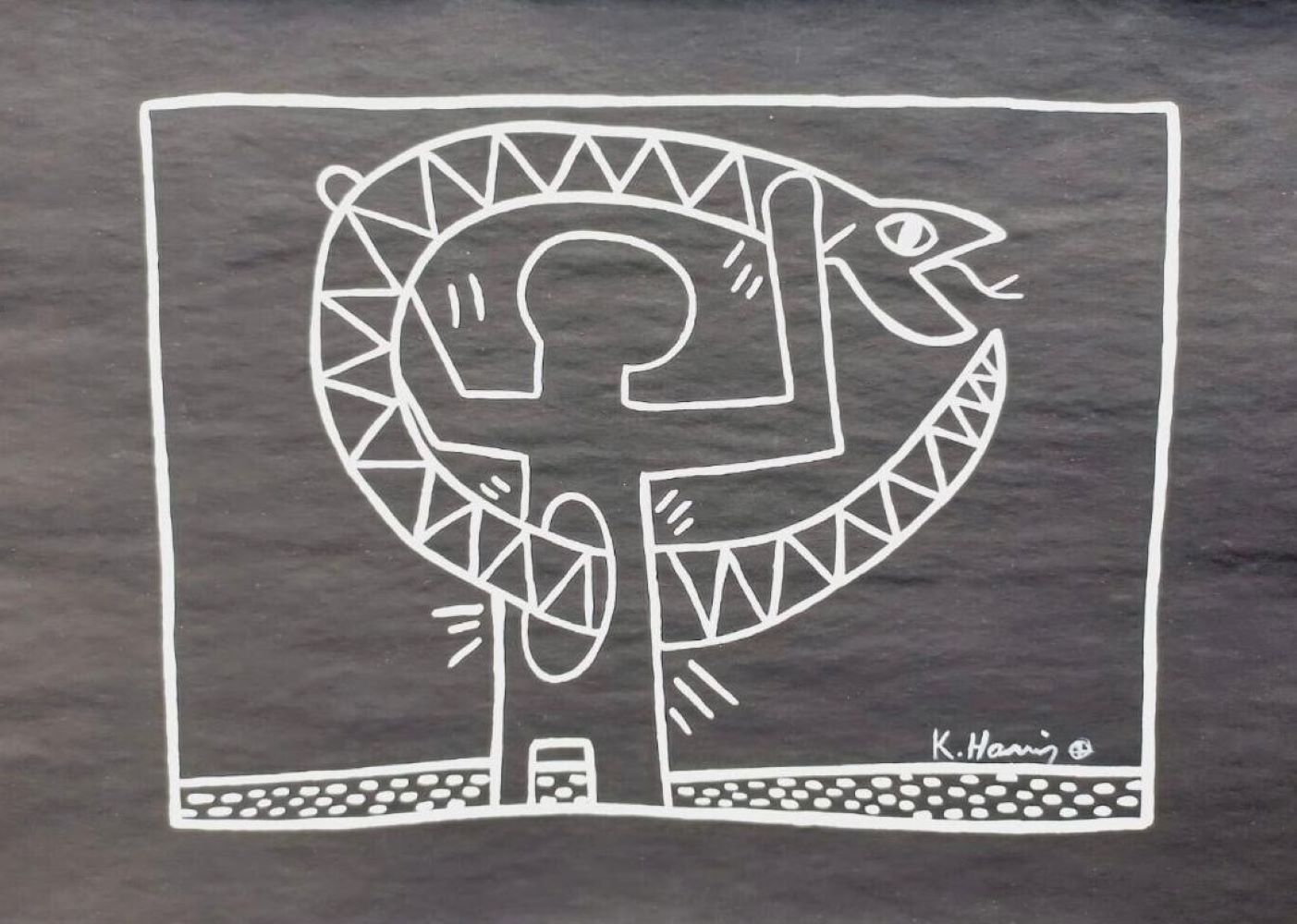 KEITH HARING (attribué à)
