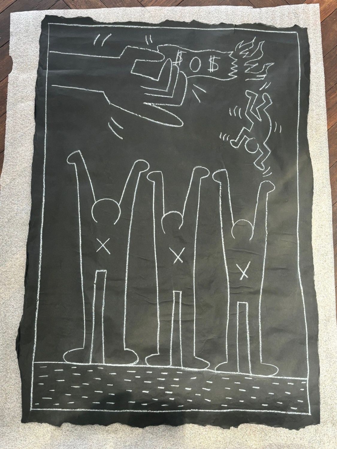 KEITH HARING (attribué à)