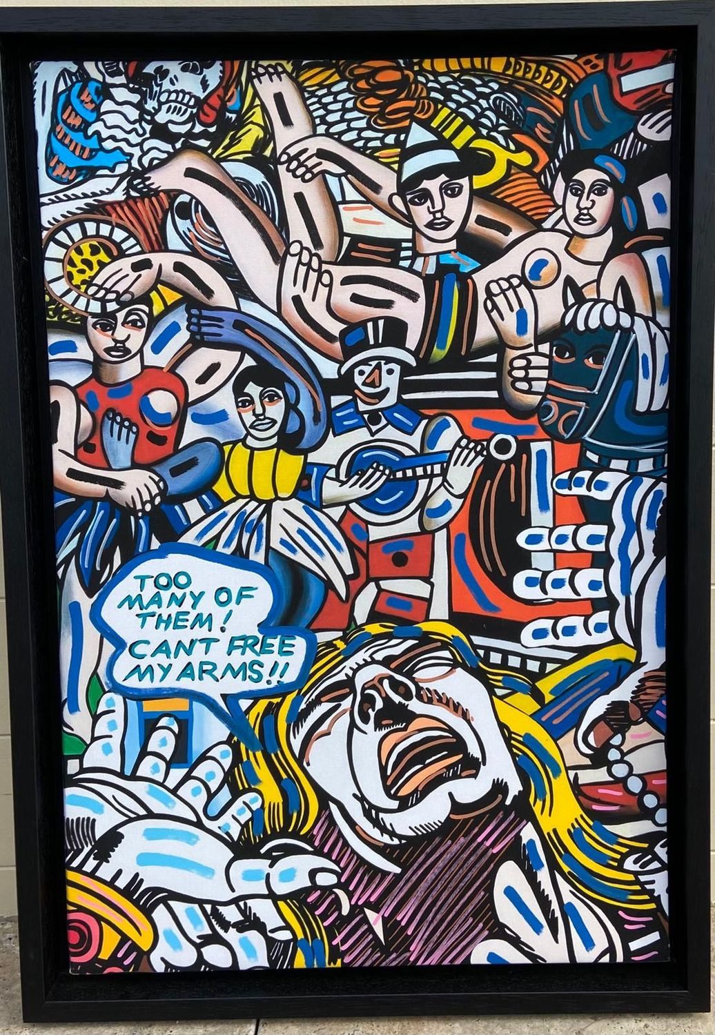 ERRO, Hommage a Fernand Leger
