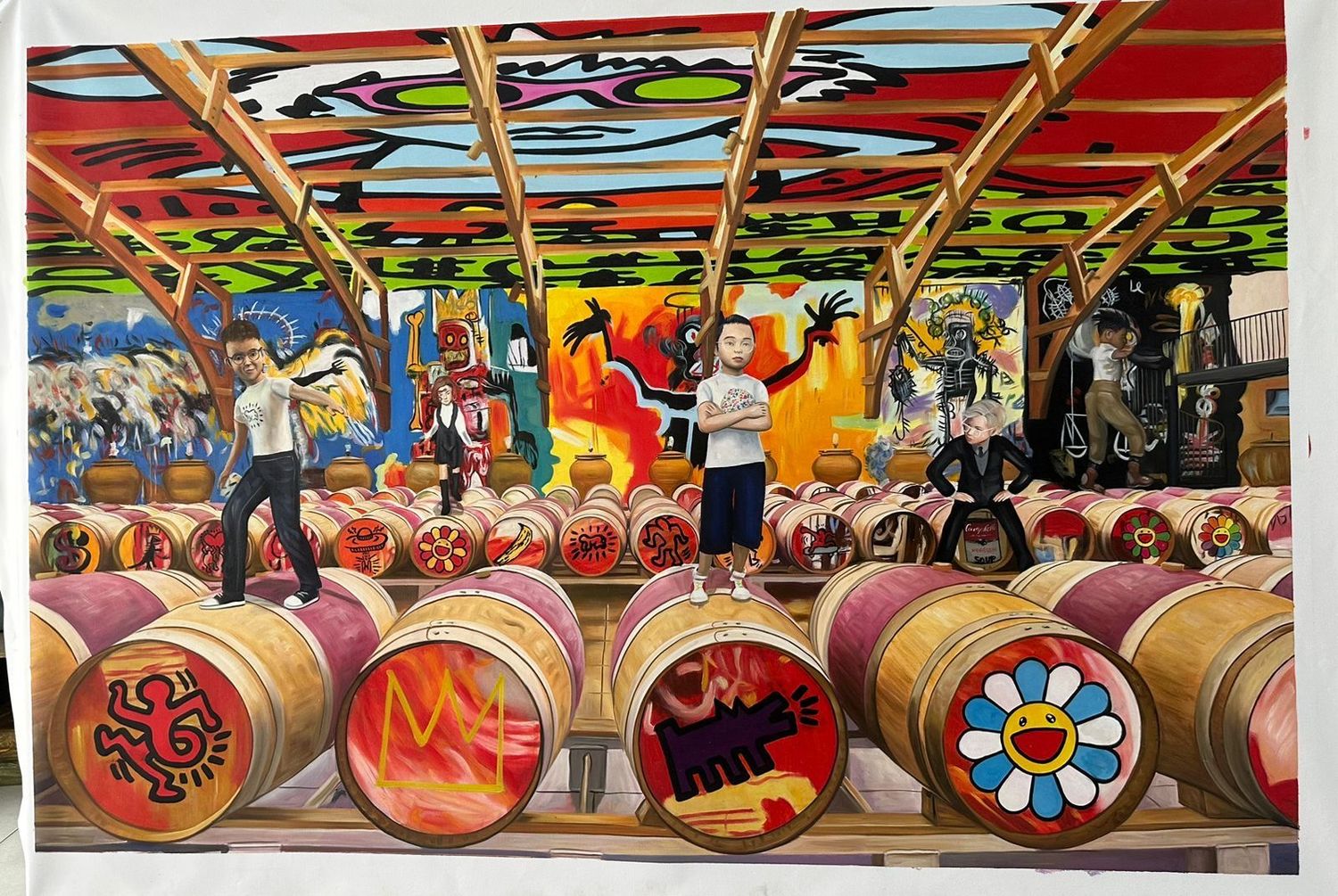 GULLY, ​Keith, Takashi, Niki, Andy meet Basquiat, Warhol, Haring and Murakami
