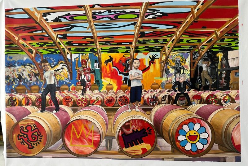GULLY, ​Keith, Takashi, Niki, Andy meet Basquiat, Warhol, Haring and Murakami