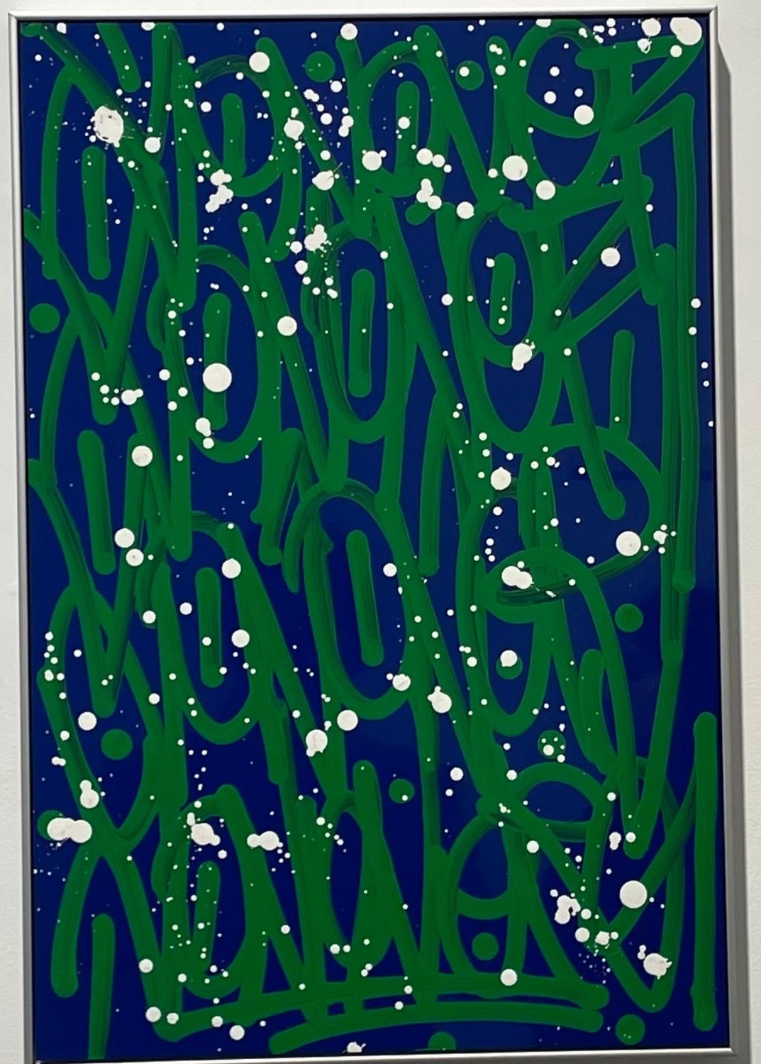 JONONE, Encre krink sur aluminium