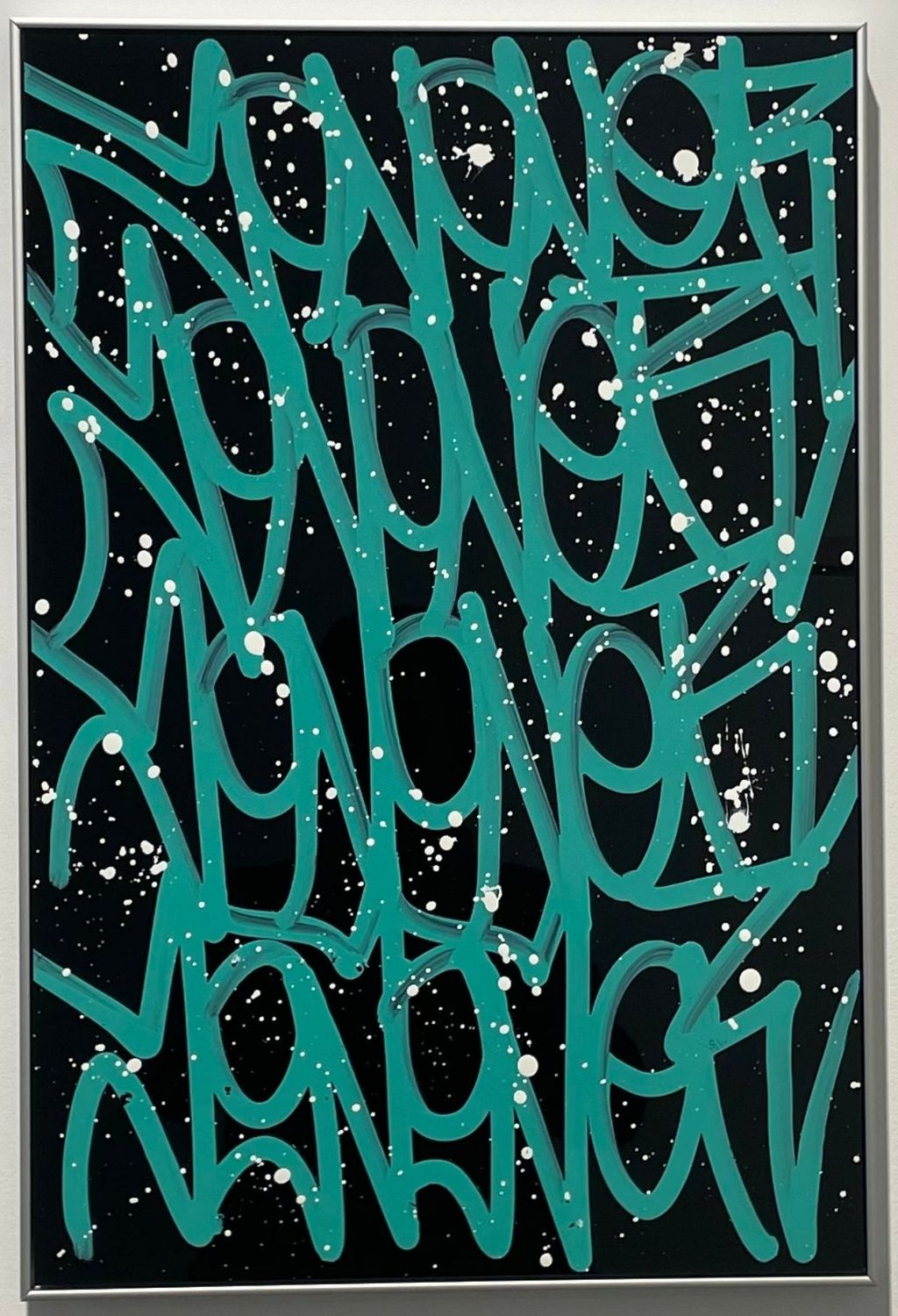 JONONE, Encre krink sur aluminium