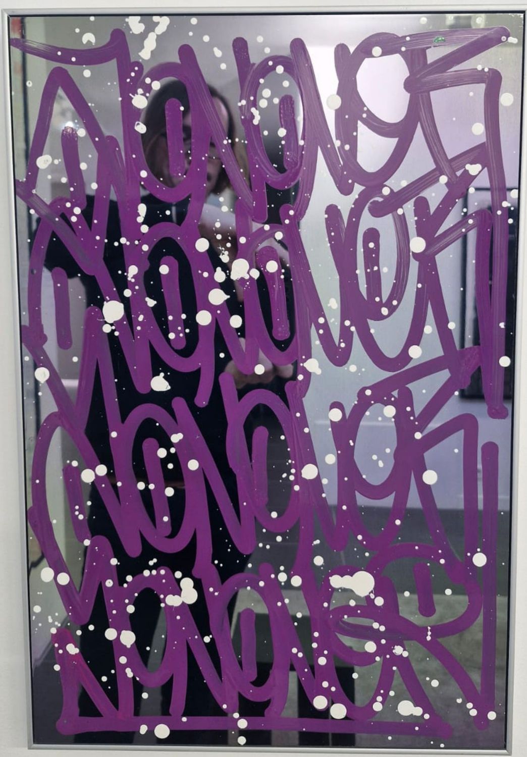 JONONE, Encre krink sur aluminium
