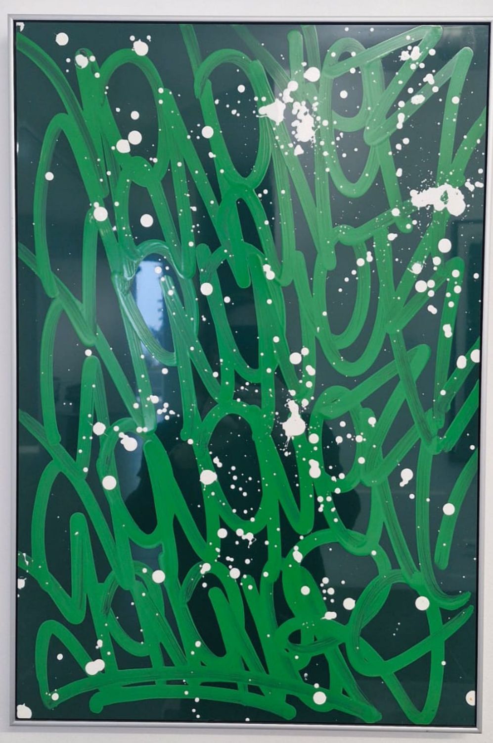 JONONE, Encre krink sur aluminium