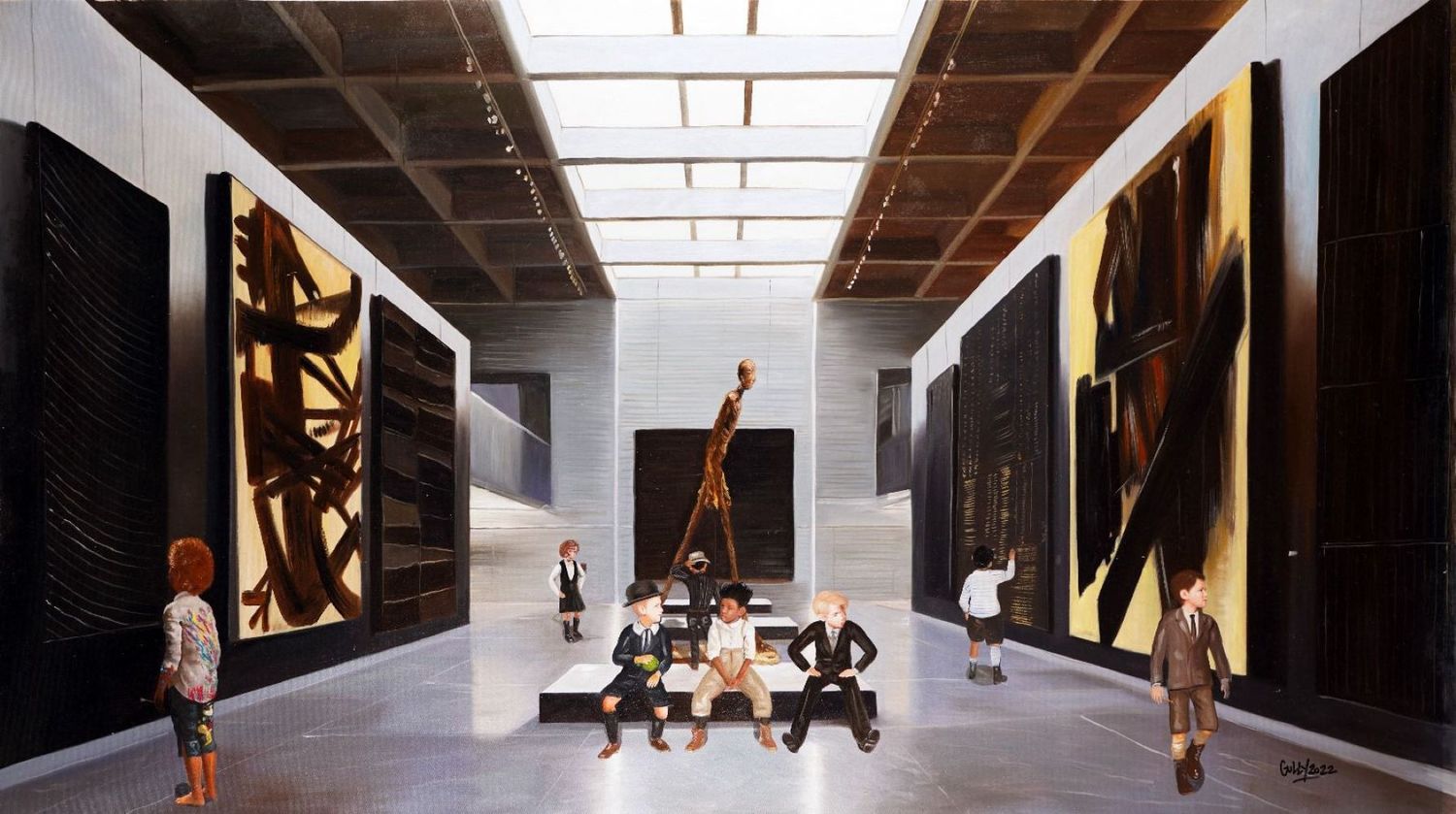 GULLY, Hommage à Soulages.