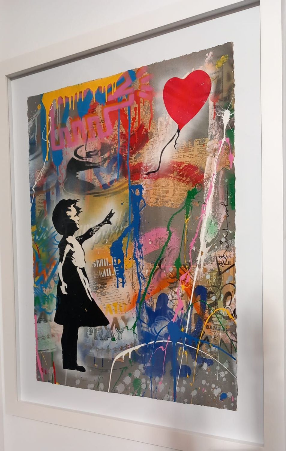 MR BRAINWASH, Balloon girl 2020