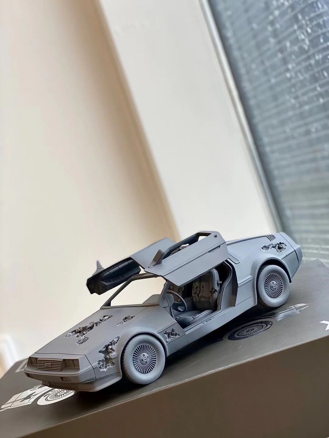 DANIEL ARSHAM, Eroded Delorean Grey