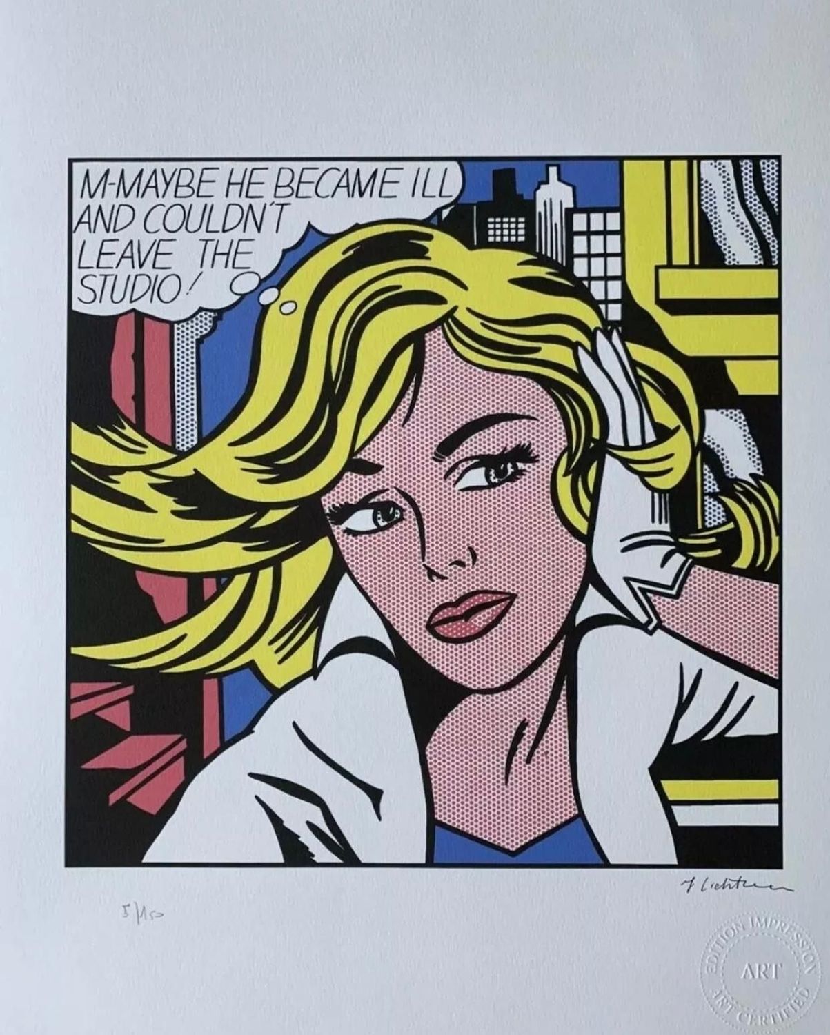 ROY LICHTENSTEIN