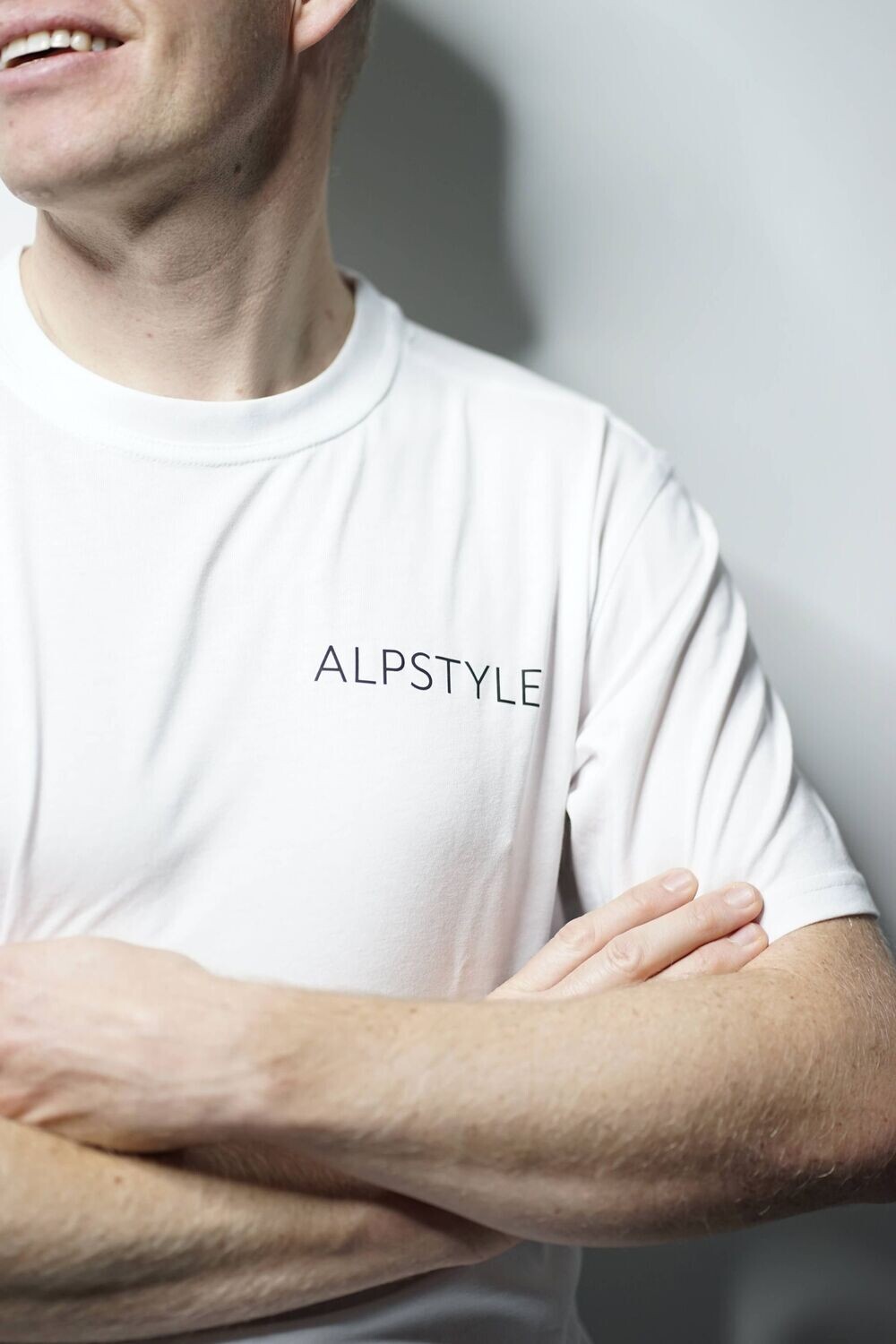 T-Shirt mit ALPSTYLE-Print