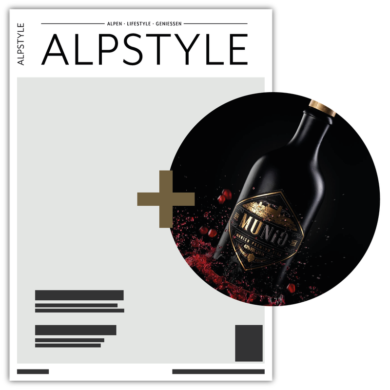 ALPSTYLE 2-Jahresabo + Gin MUNiG
