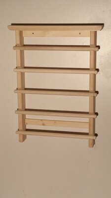 Wall Mount five bars - Unstained/Unfinished