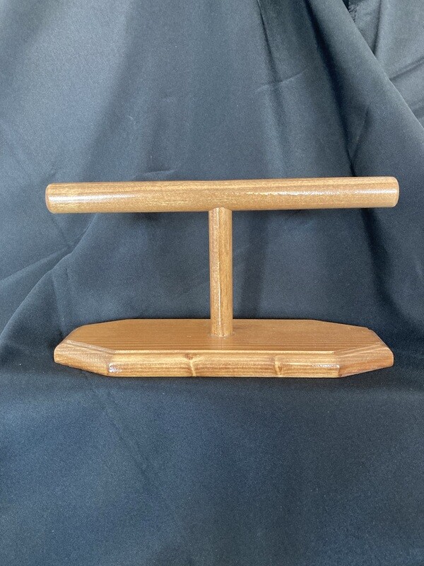 Standing 1 rail bracelet holder - Cherry