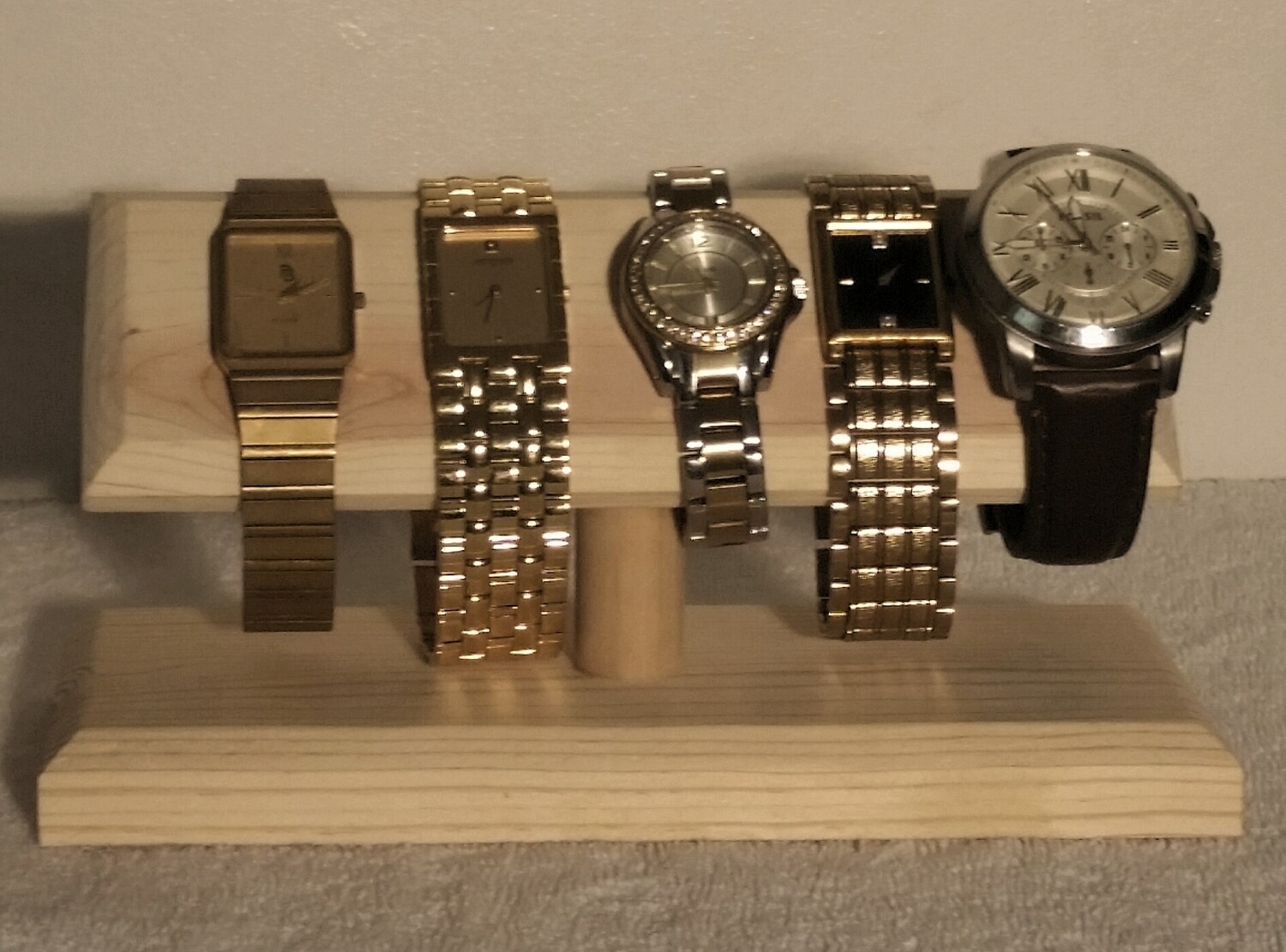 One tier watch stand - Unstained/Unfinished