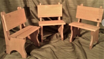 Kid's Chair Only- Unstained/Unfinished