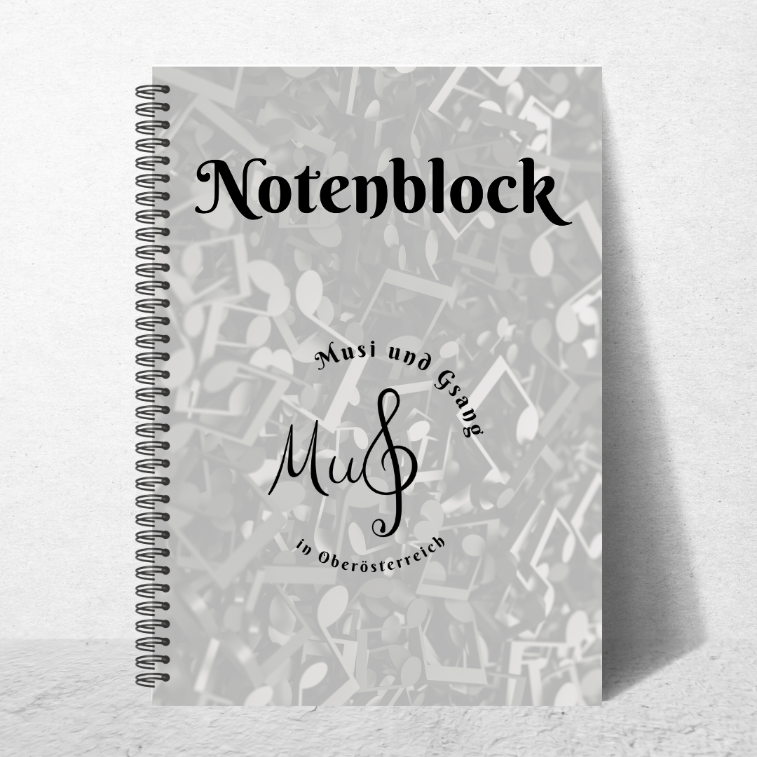 MUG - Notenblock