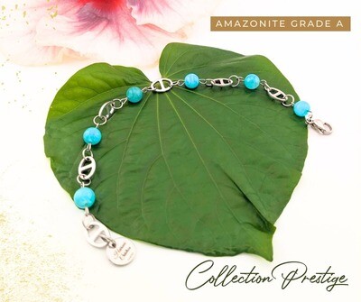 Bracelet Prestige Amazonite Grade A