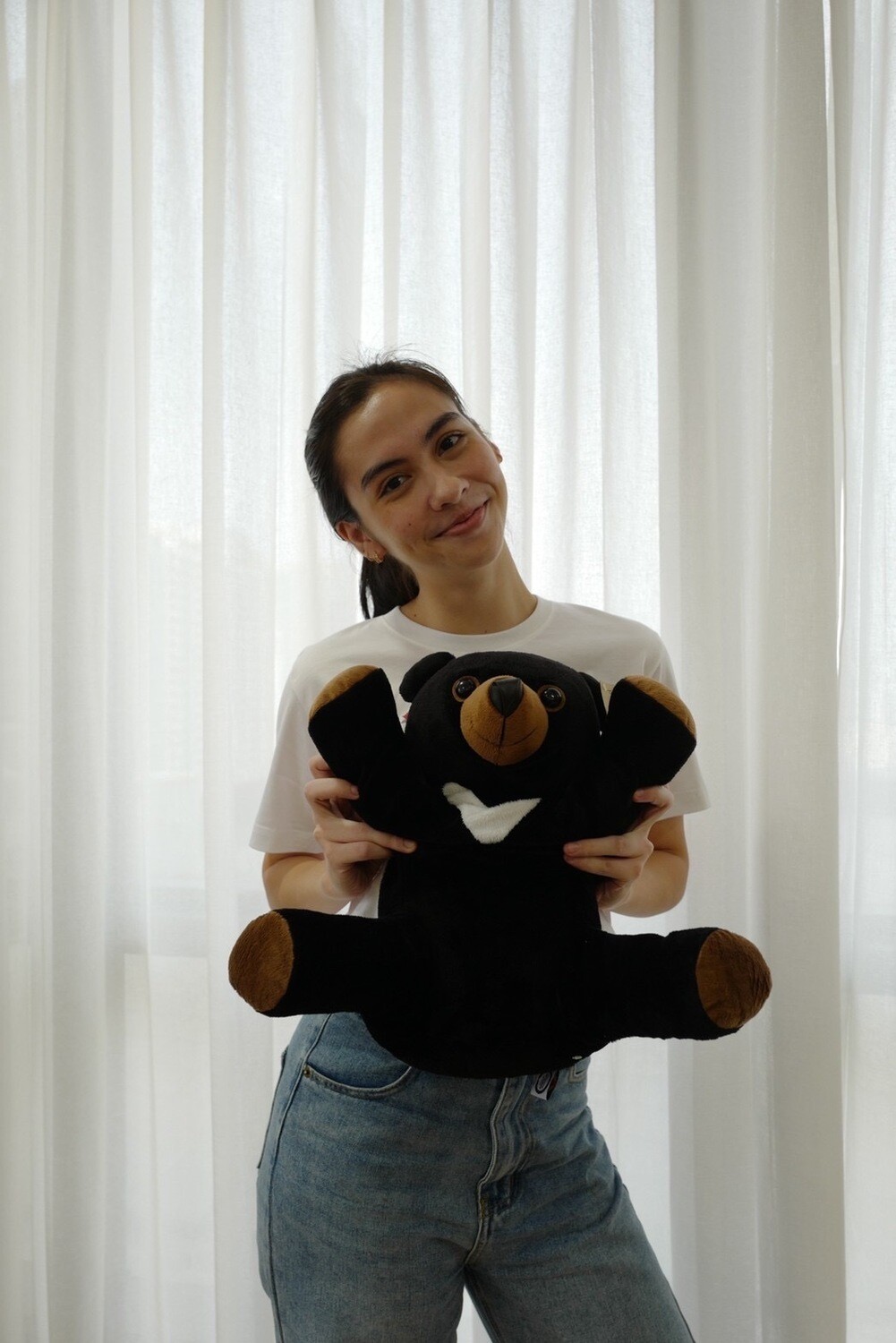 ตุ๊กตาหมี (Asiatic black teddy bear)