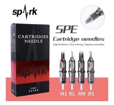 Spark tattoo cartridges