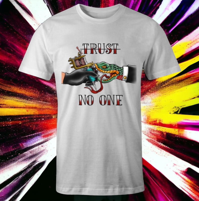 Trust No One Unisex Tee Large