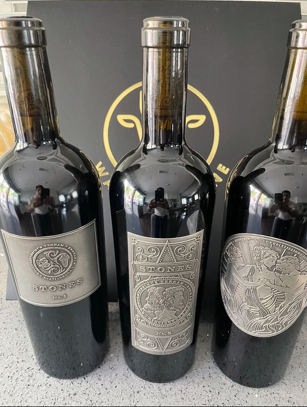 Stones Napa- 2019 's No 1, No 2, No3- Special 3 pk