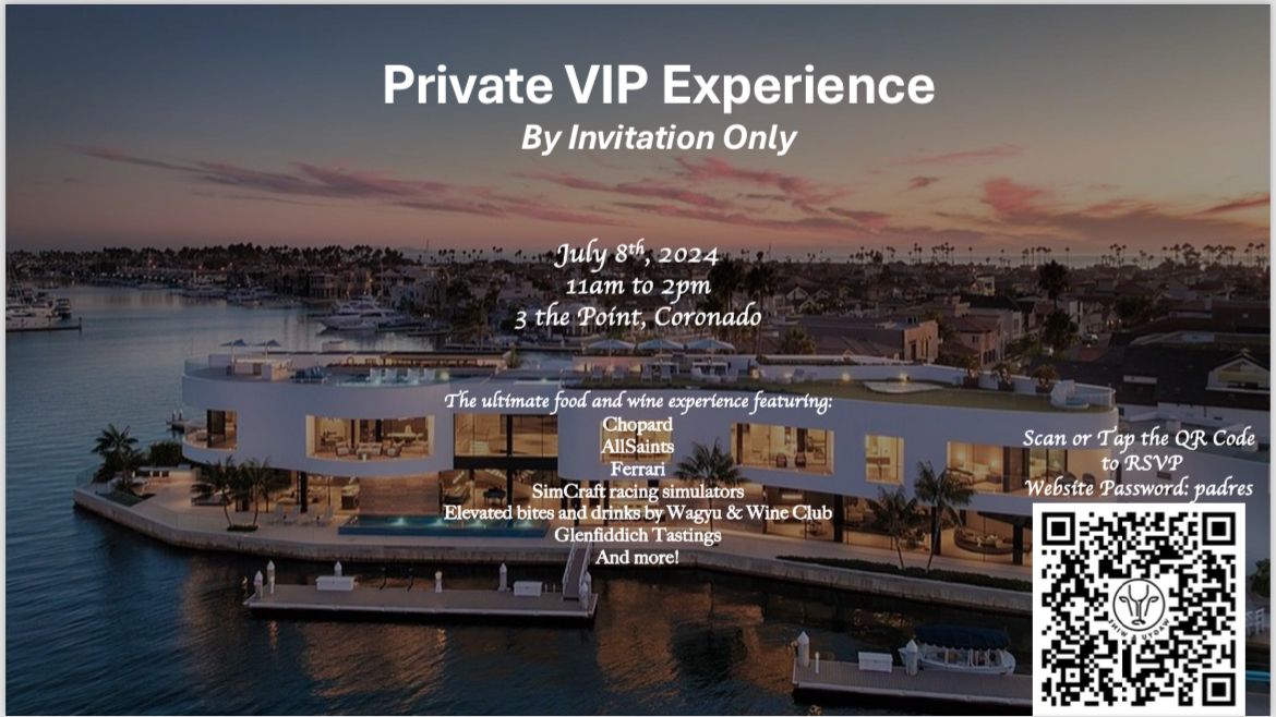 Glenfiddich x Private MLB event