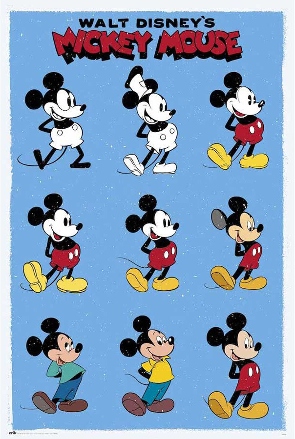 DISNEY - Mickey Evolution