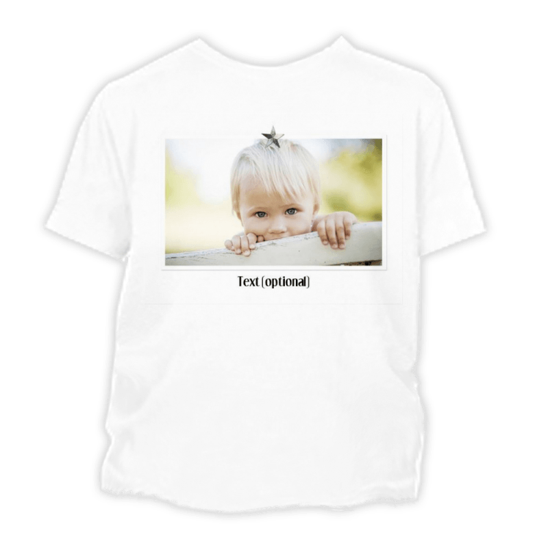 Παιδικό Tshirt με custom 
     οριζόντιο σχέδιο