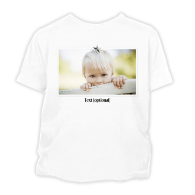 Παιδικό Tshirt με custom 
     οριζόντιο σχέδιο