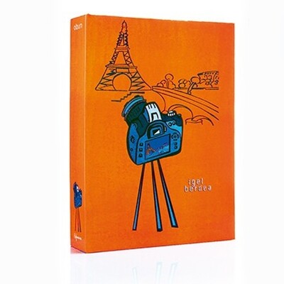 ΑΛΜΠΟΥΜ ΓΙΑ 200 ΦΩΤΟΓΡΑΦΙΕΣ 10x15cm &quot;IGEL BERDEA&quot; ΠΟΡΤΟΚΑΛΙ 18202