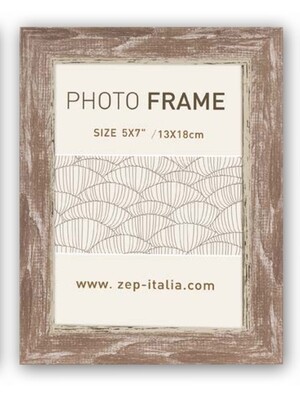 Πλαστική κορνίζα TAMIGI καφέ 13X18cm