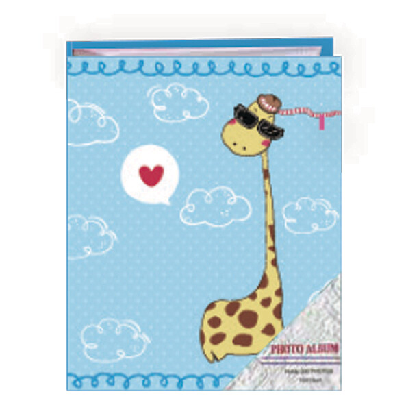 ΑΛΜΠΟΥΜ ΜΕ ΘΗΚΕΣ 200 ΦΩΤ.  &quot;GIRAFFE BLUE&quot;