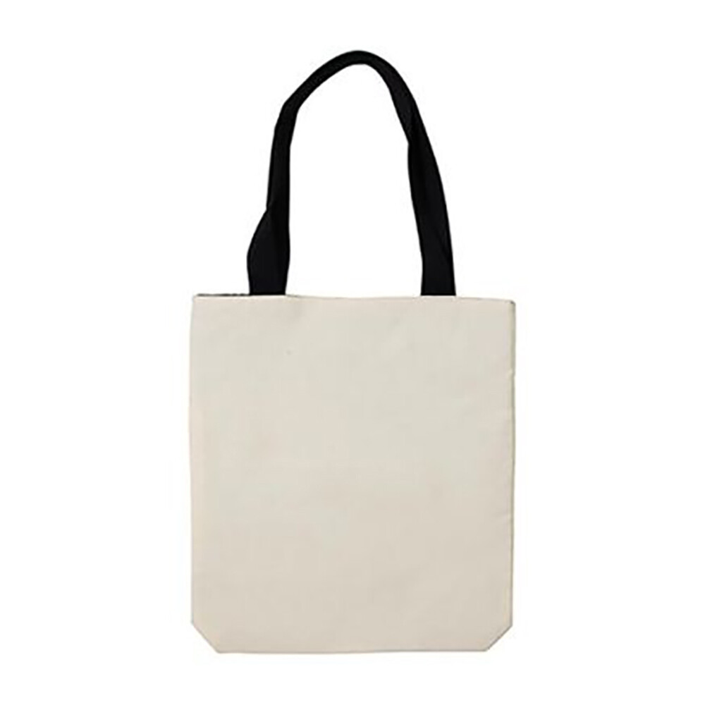 Shopping Bag λινή 34x38cm με τσέπη