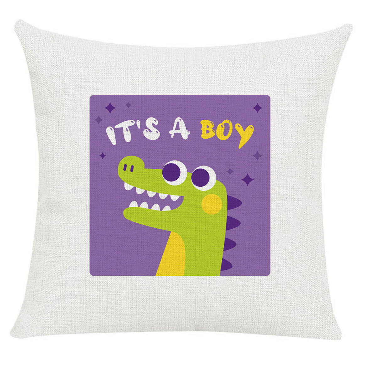Μαξιλάρι &quot;It&#39; s a Boy&quot; 
(επιλογή υφάσματος/μεγέθους)