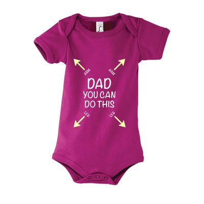 Κορμάκι &quot;Dad you can do this&quot;
(επιλογή μεγέθους/χρώματος)