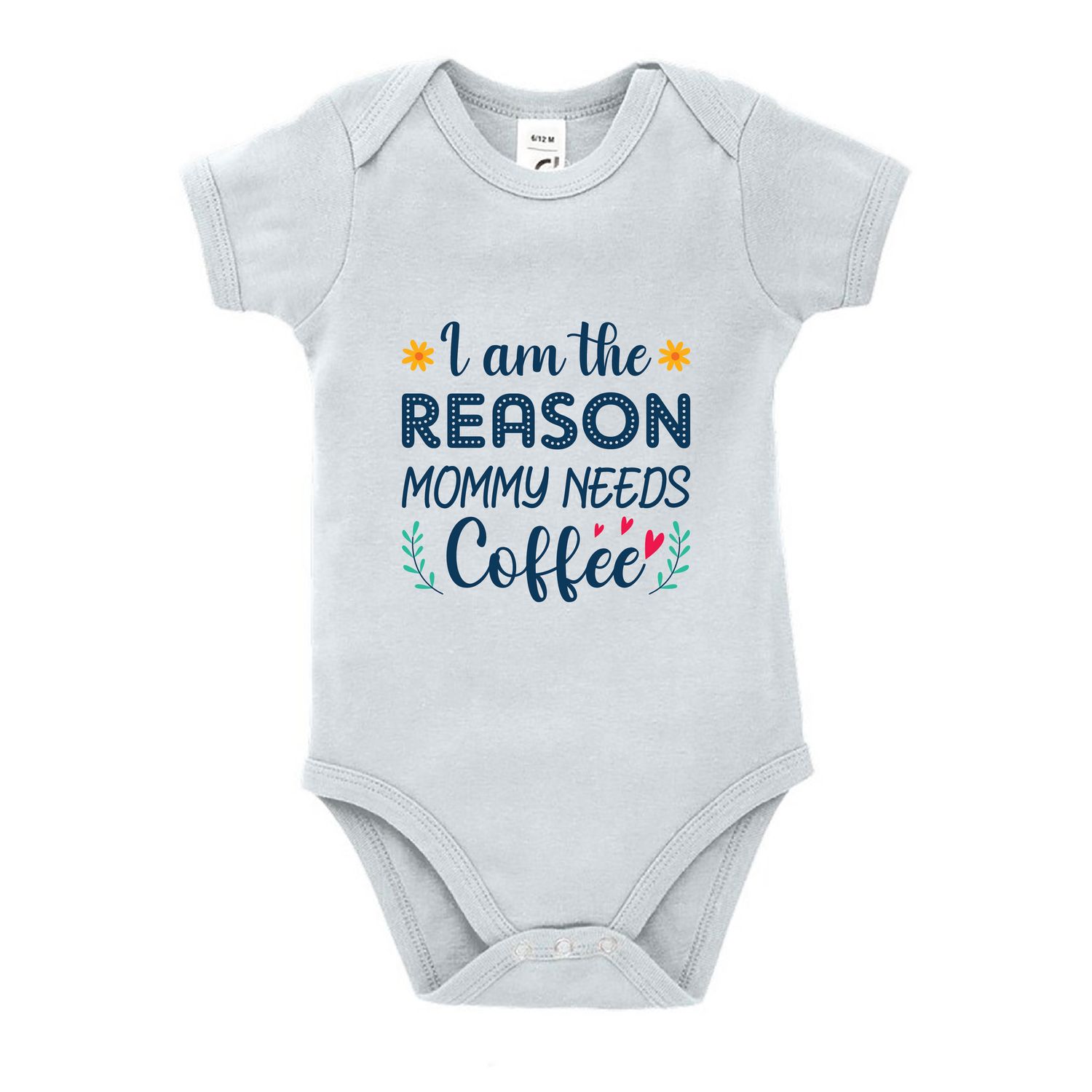 Κορμάκι &quot;Mommy needs Coffee&quot;
(επιλογή μεγέθους/χρώματος)