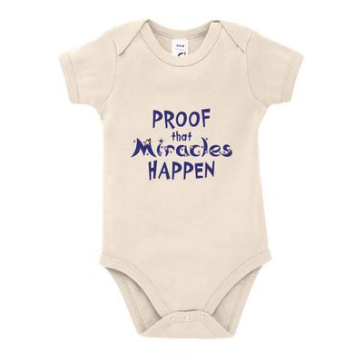 Κορμάκι &quot;Proof Miracles Happen&quot;
(επιλογή μεγέθους/χρώματος)