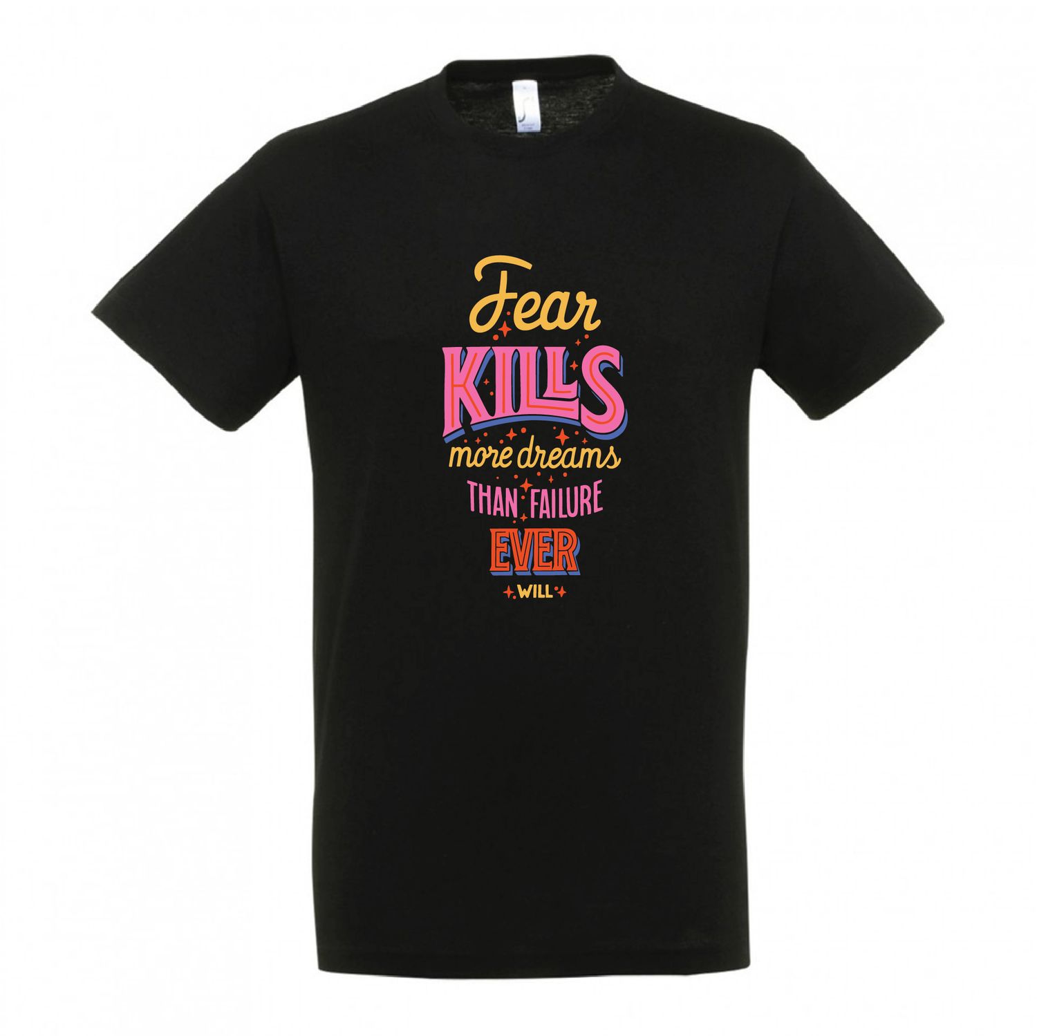 T-shirt &quot;Fear Kills&quot;
(επιλογή μεγέθους/χρώματος)