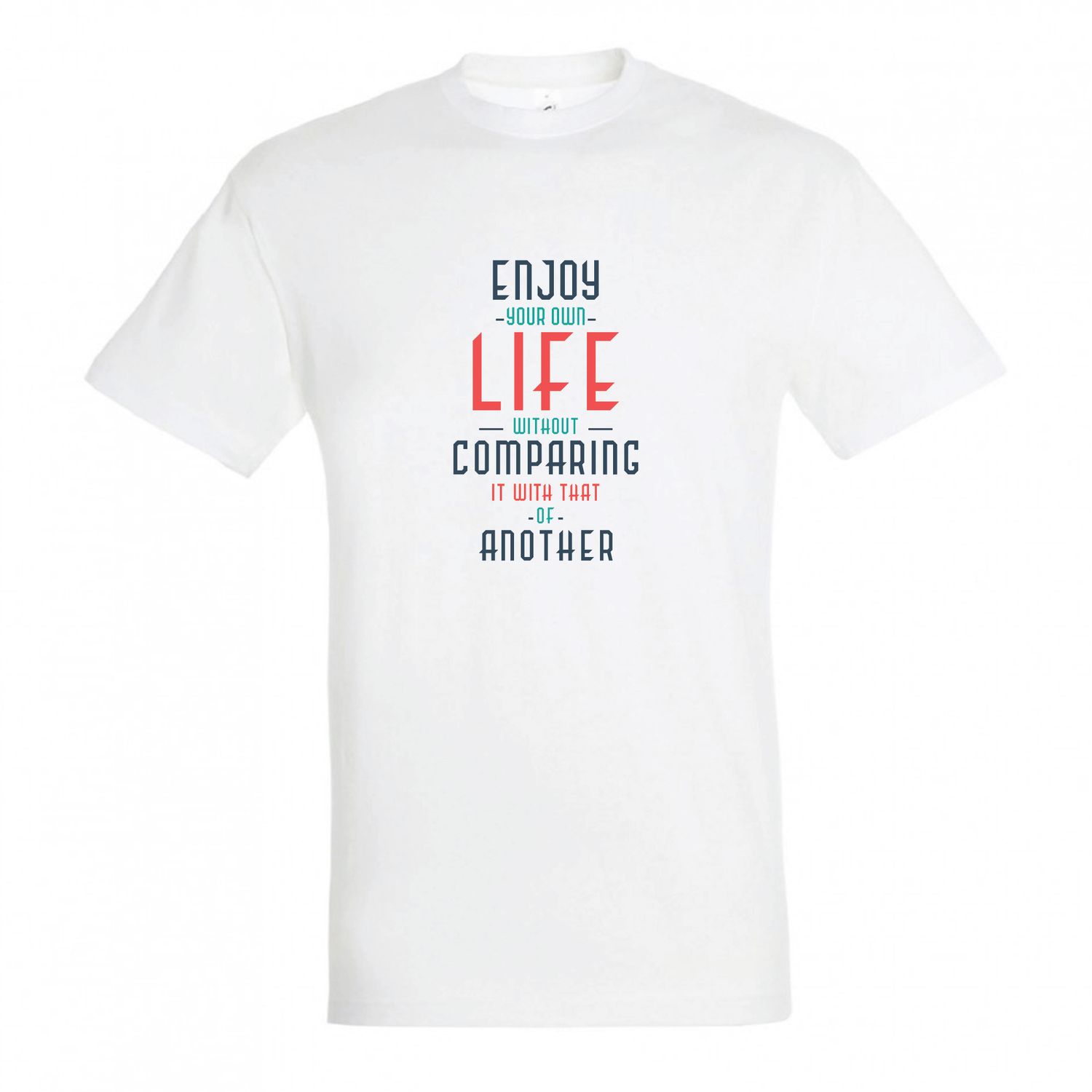 T-shirt &quot;Enjoy Life&quot;
(επιλογή μεγέθους/χρώματος)