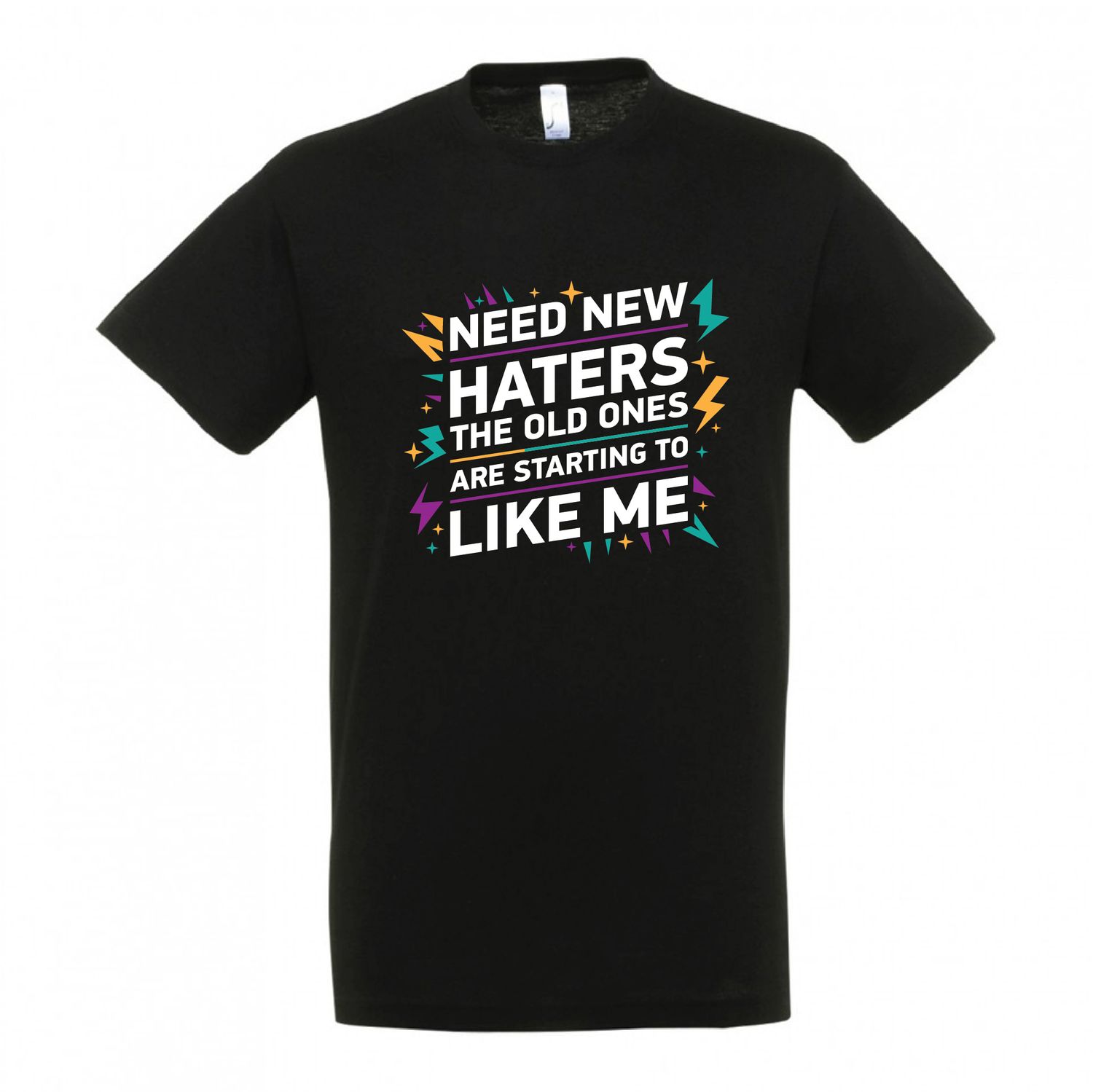 T-shirt &quot;Need New Haters&quot; (επιλογή μεγέθους/χρώματος)
