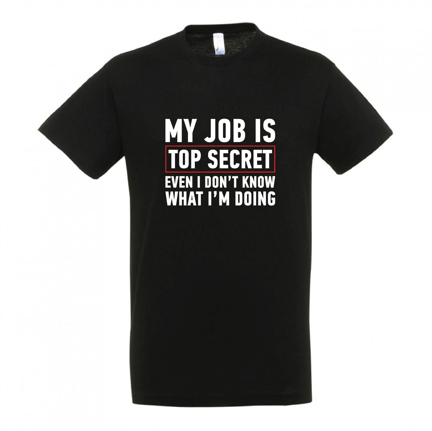 T-shirt &quot;Top Secret&quot; (επιλογή μεγέθους/χρώματος)