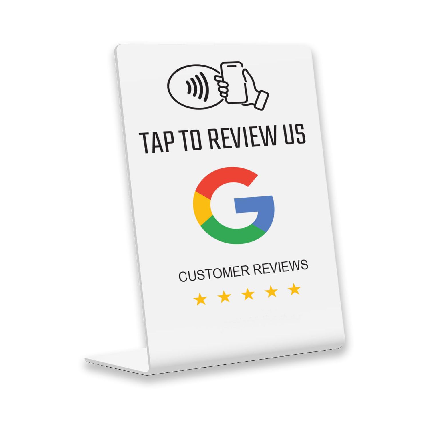 NFC GOOGLE REVIEW STAND
