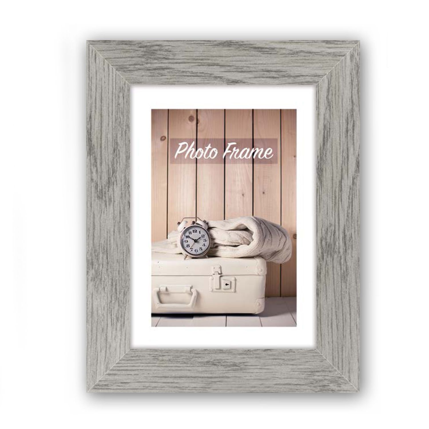 Κορνίζα Ξύλινη Ανοιχτό Γκρι &quot;NELSON 2&quot; 50X70cm