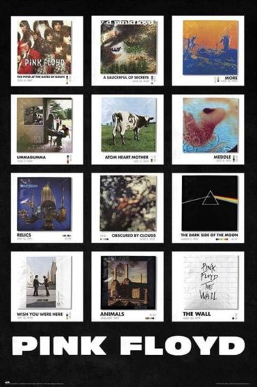 Pink Floyd album covers