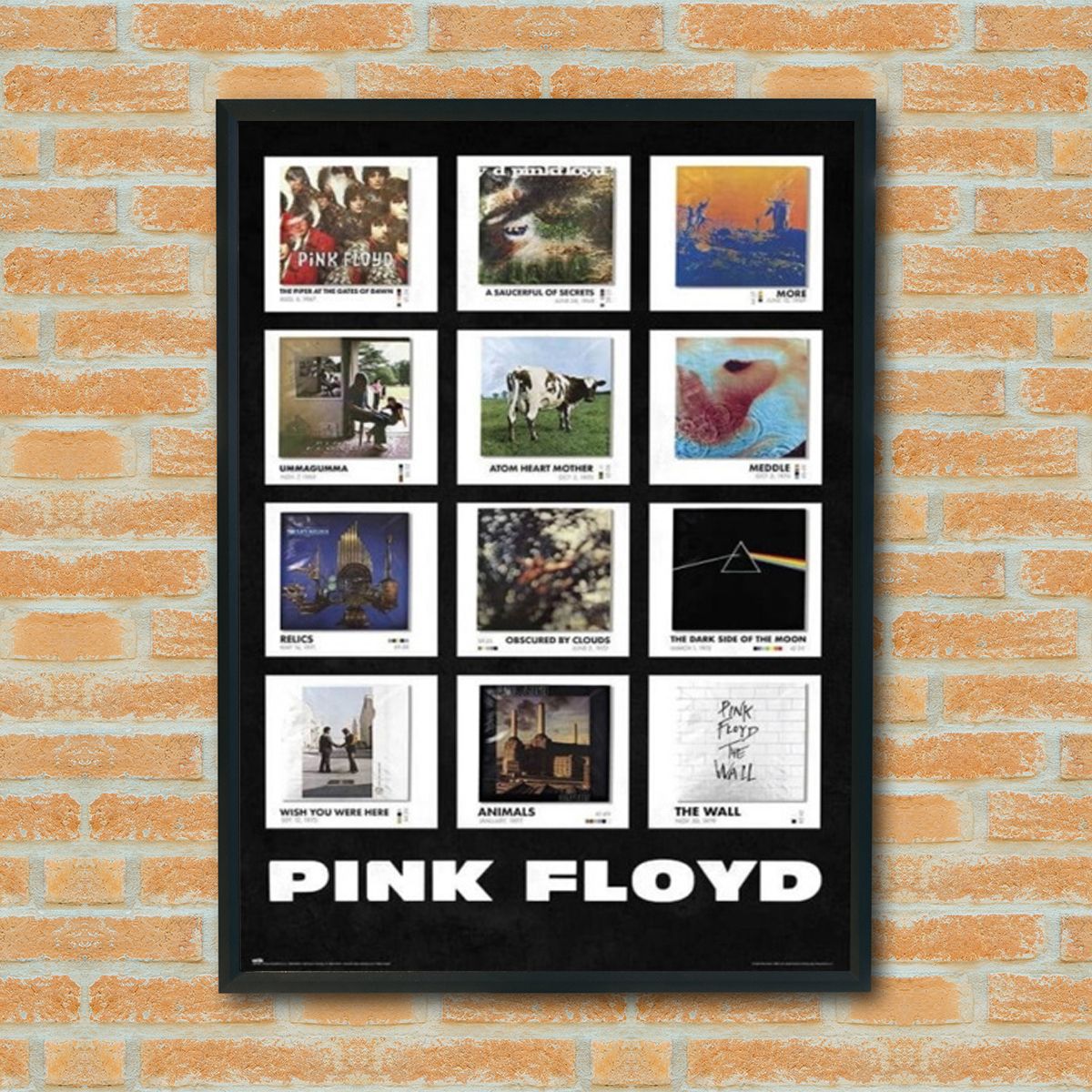 Pink Floyd album covers